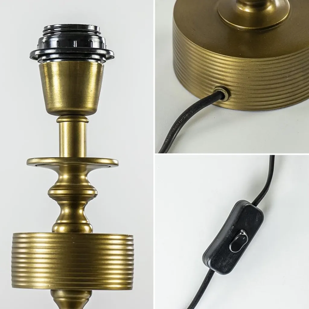 Antiek bronzen lampvoet Gody Light and Living>Straluma New