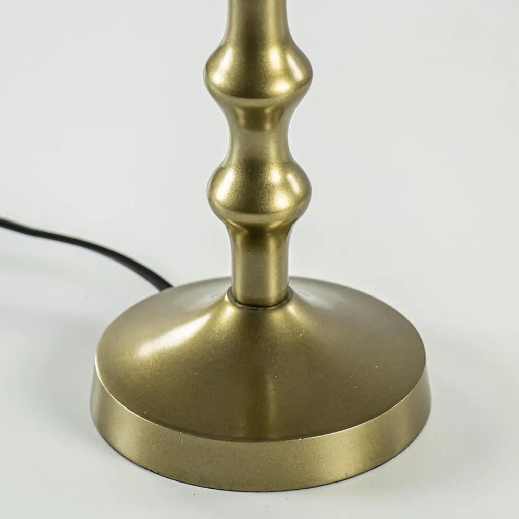 Antiek bronzen lampvoet Semut exclusief kap>Straluma Outlet