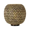 Bamboe tafellamp naturel met zwart>Straluma Best
