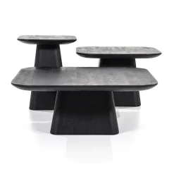 Bijzettafel Aron zwart 60x60 cm><noscript><img width=