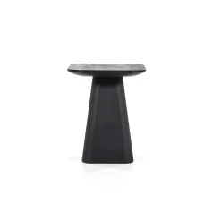 Bijzettafel Aron zwart 40x40 cm>Straluma Discount