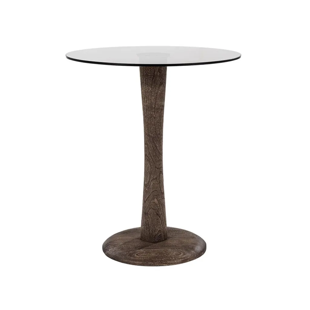 Bijzettafel Boogie bruin Ø60 cm>Straluma Clearance