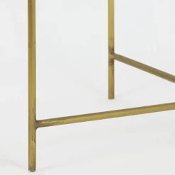 Bijzettafel Delon set van 2 marrmer roze/goud><noscript><img width=