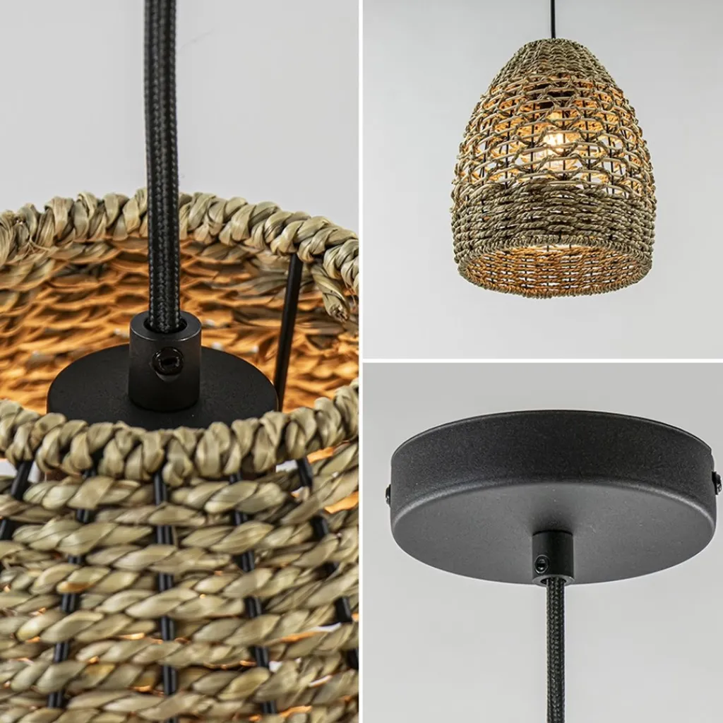 Botanische hanglamp touw 24 cm>Straluma Outlet