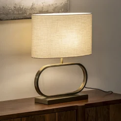 Chique lampvoet Jamiro licht goud><noscript><img width=