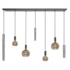 Design hanglamp 7-lichts zwart met nikkel>Straluma Flash Sale
