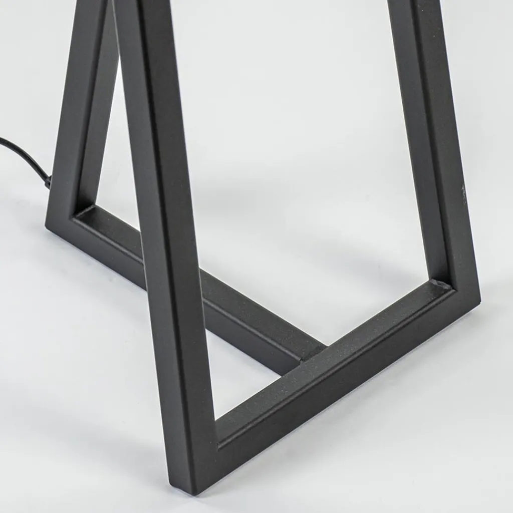 Design vloerlamp frame mat zwart excl kap>Straluma Online