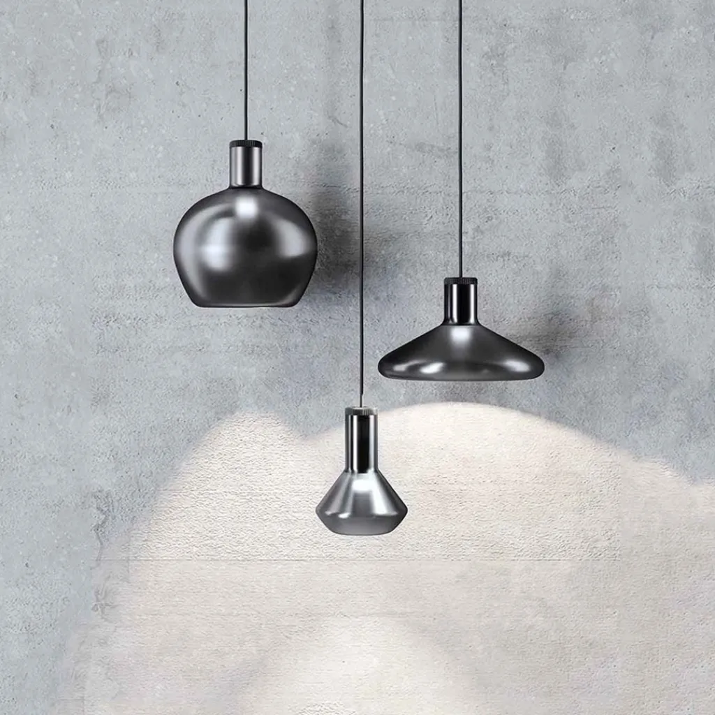 Diesel Living with Lodes hanglamp Flask A metallic black>Straluma Shop