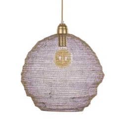 Gaas hanglamp Nina mat goud>Straluma Store