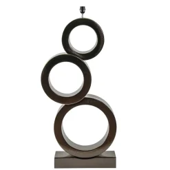 Grote design lampvoet Circles brons exclusief kap><noscript><img width=