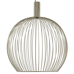 Grote draad hanglamp mat zand 70 cm>Straluma New