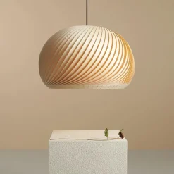 Grote hanglamp hout naturel rond 60 cm><noscript><img width=
