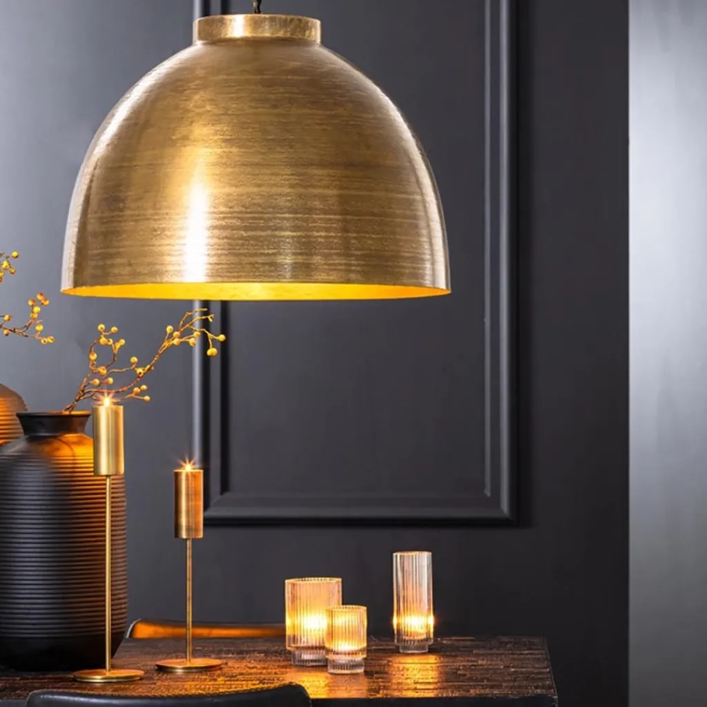 Grote hanglamp Kylie metaal oud brons>Straluma Fashion