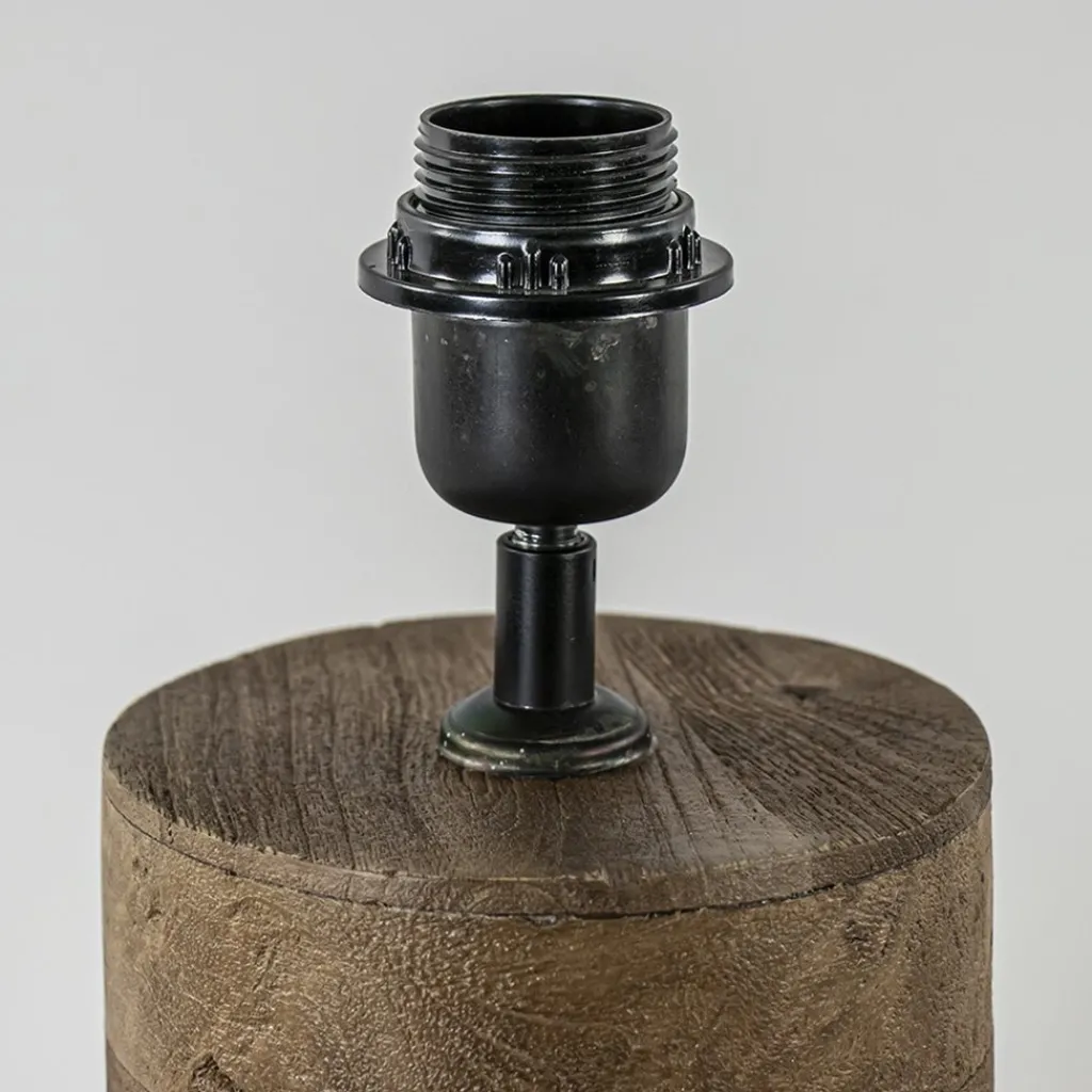 Grote Light and Living lampvoet Barumi hout>Straluma Clearance