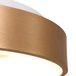 Grote plafondlamp goud 48 cm inclusief LED><noscript><img width=