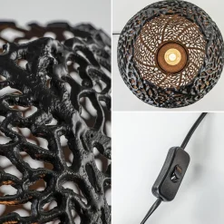 Grote tafellamp Sinula Light and Living mat zwart><noscript><img width=