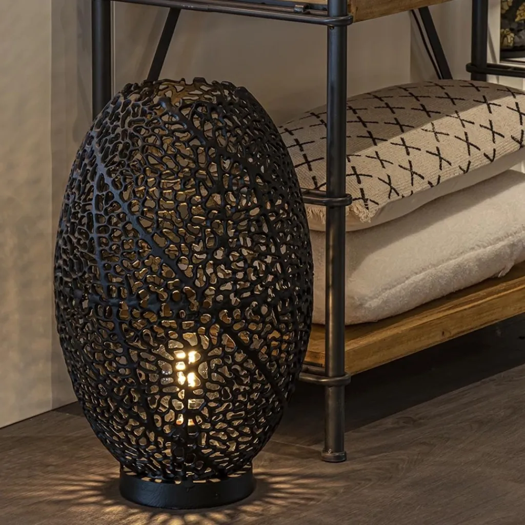 Grote tafellamp Sinula Light and Living mat zwart>Straluma Clearance