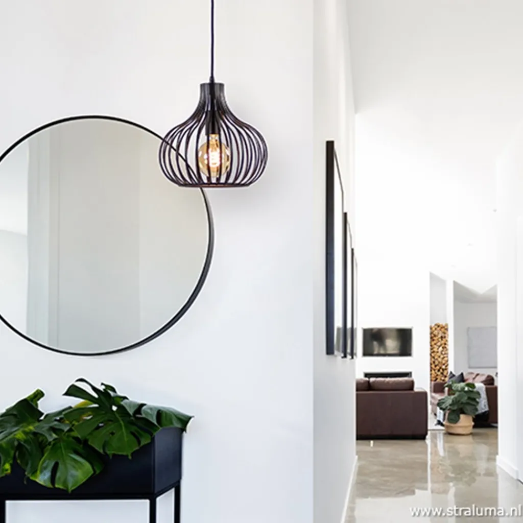 Hanglamp Aglio 28cm zwart>Straluma Flash Sale