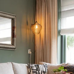 Hanglamp Alvaro 27cm antiek brons><noscript><img width=