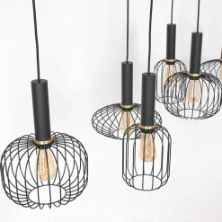 Hanglamp Aureole 6L mix zwart><noscript><img width=
