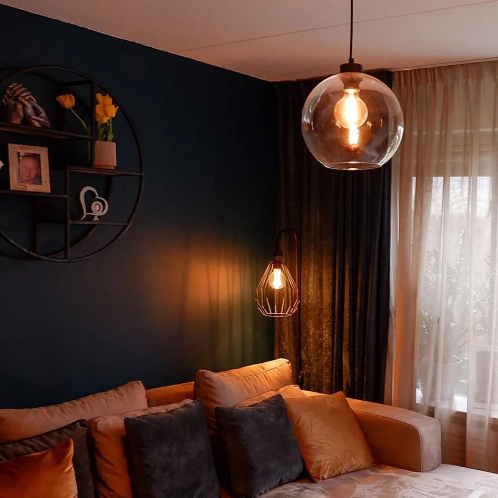 Hanglamp bol helder glas 25cm>Straluma Best