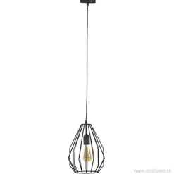 Hanglamp draad mat zwart>Straluma Store