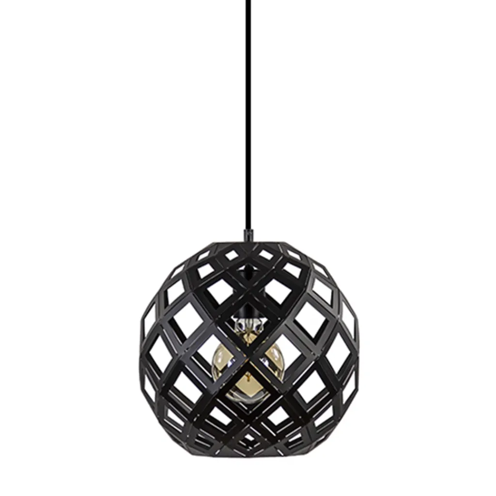 Hanglamp Emma bol zwart 30cm>Straluma Best