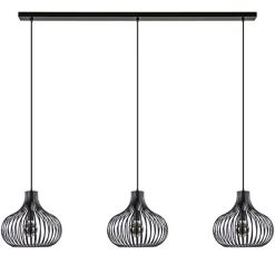 Hanglamp Onion 3L draad zwart>Straluma Fashion