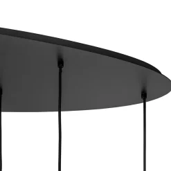Hanglamp Riva ovaal 8L zwart><noscript><img width=