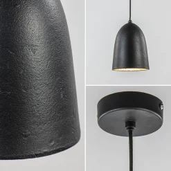Hanglamp Sumera robuust metaal zwart/goud><noscript><img width=
