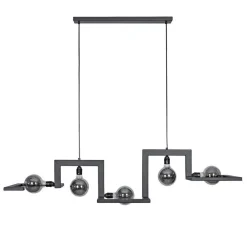Hanglamp Tortona 5L zwart 150cm>Straluma Best Sale