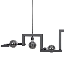 Hanglamp Tortona 5L zwart 150cm>Straluma Best Sale