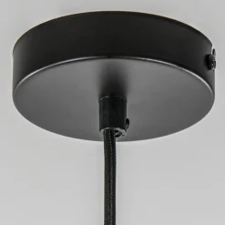 Hanglamp zwart met smoke glas 30cm><noscript><img width=