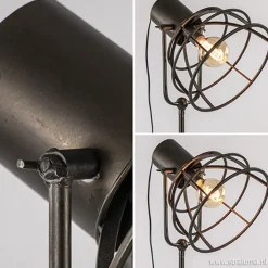 Industriële driepoot vloerlamp Givan><noscript><img width=
