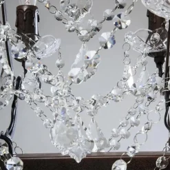 Klassieke eettafelhanglamp met kristal><noscript><img width=