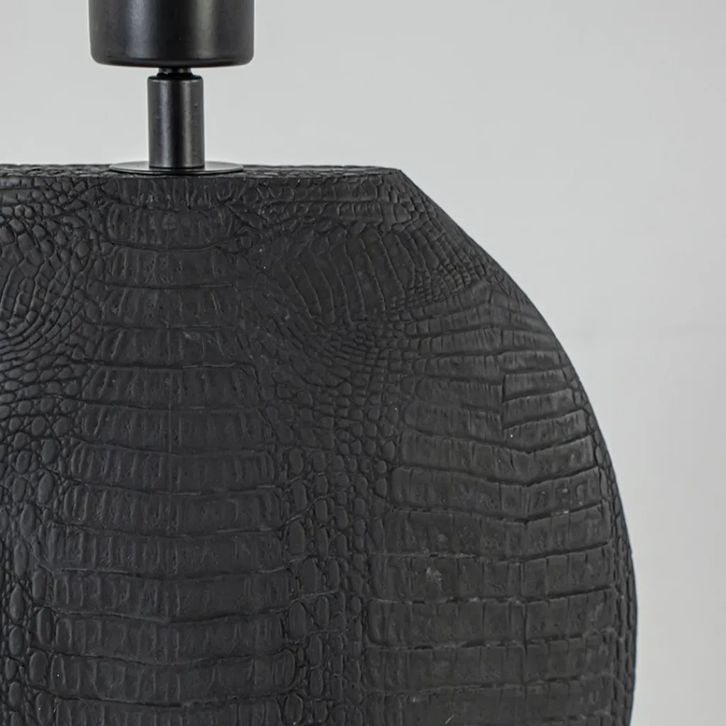 Kleine lampvoet Skeld mat zwart>Straluma Outlet