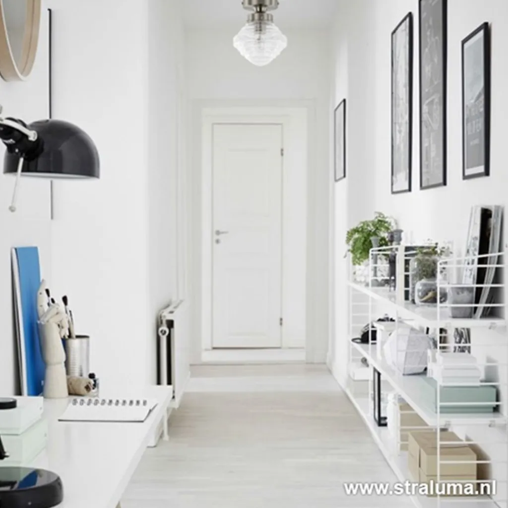 Kleine stalen plafondlamp glas helder>Straluma Sale