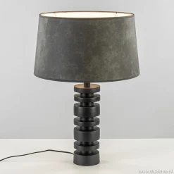Lampvoet Desley zwart EXCL.KAP>Straluma Best