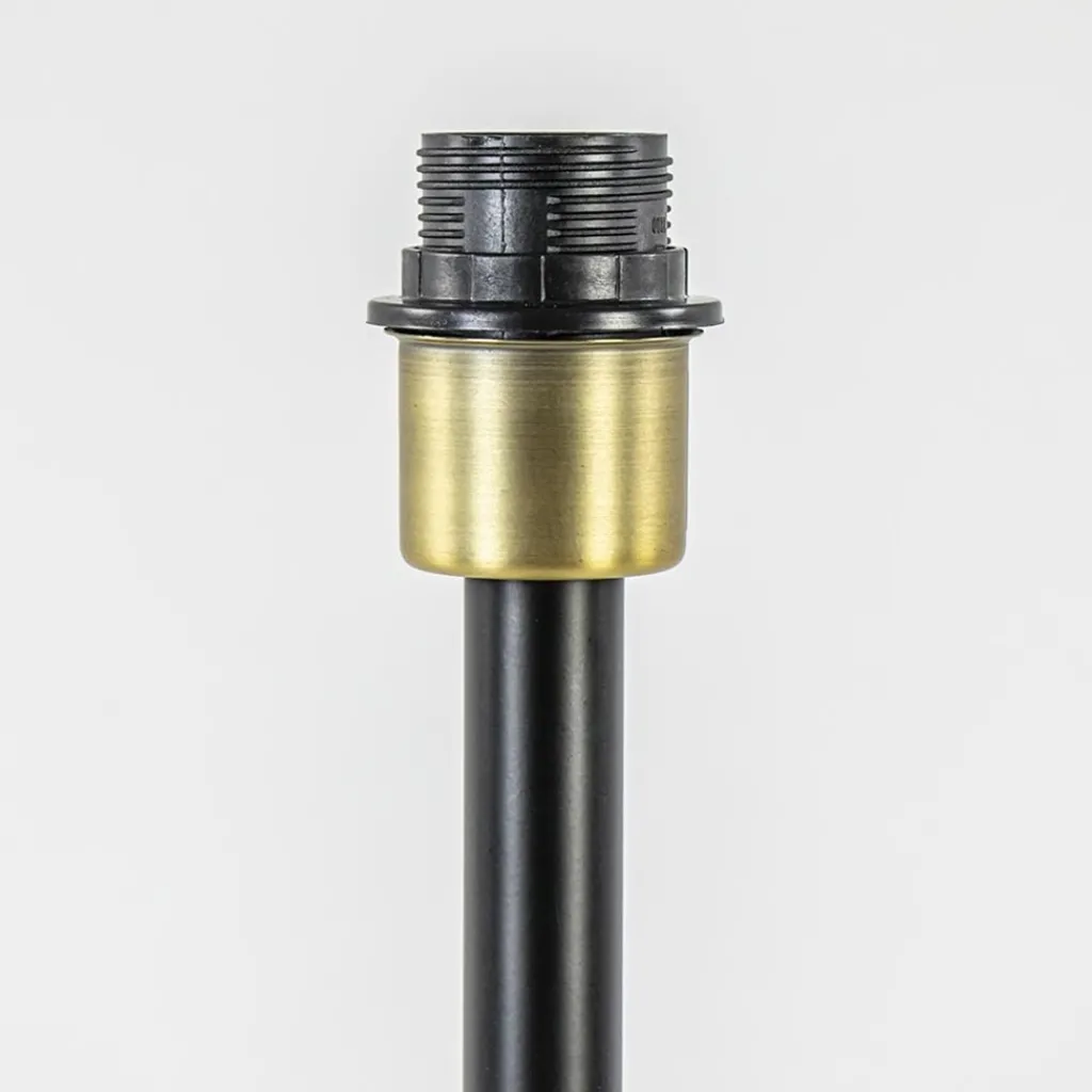 Lampvoet Rodrigo antiek brons / mat zwart excl. kap>Straluma Cheap