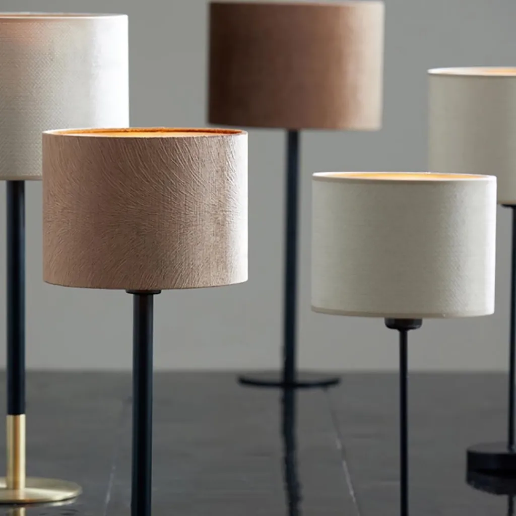 Lampvoet Rodrigo antiek brons / mat zwart excl. kap>Straluma Cheap