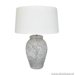 Landelijke stenen lampvoet Vulsini 50 cm>Straluma Shop