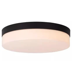 LED badkamerplafondlamp zwart met bewegingssensor><noscript><img width=