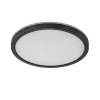 LED plafondlamp met 3 licht opties zwart rond>Straluma Best