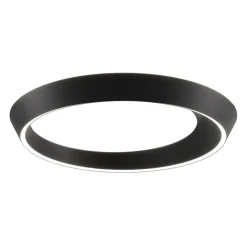 LED plafondlamp Tidal mat zwart>Straluma Fashion