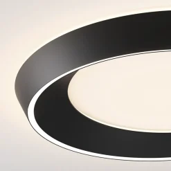 LED plafondlamp Tidal mat zwart>Straluma Fashion