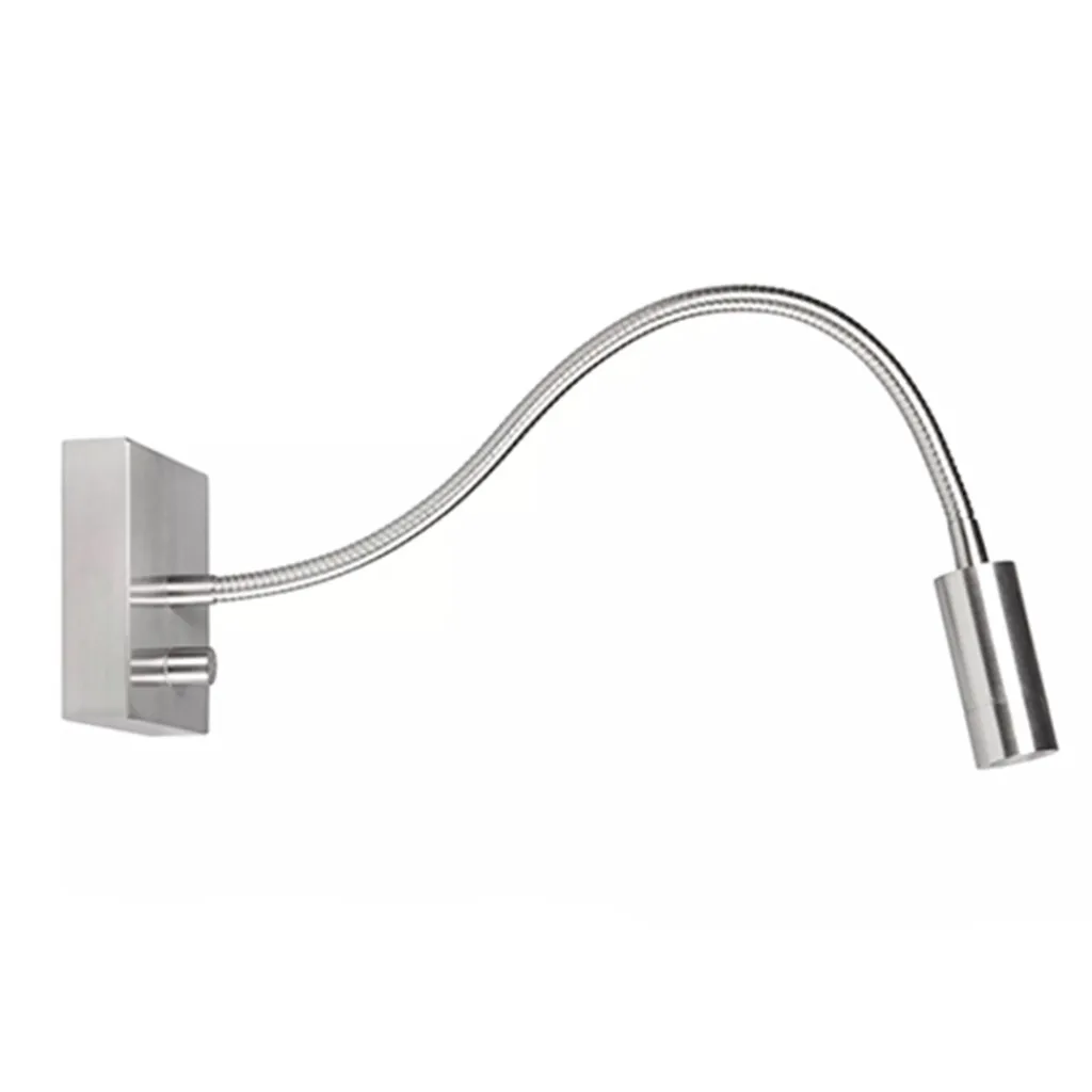 LED wandlamp/bedlamp flexibel staal>Straluma Fashion