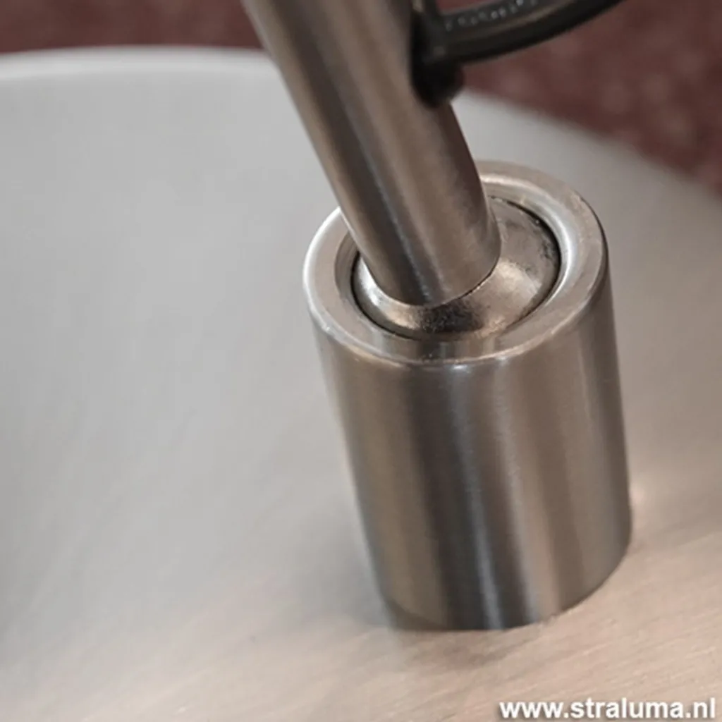 Leeslamp nikkel led + tastdimmer>Straluma Clearance