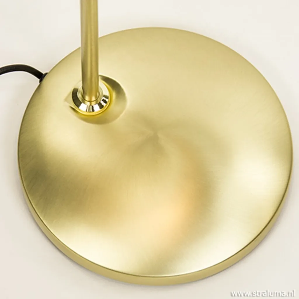 Leeslamp-vloerlamp LED messing dimbaar>Straluma Sale