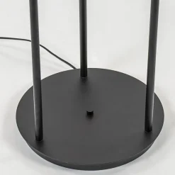 3-Lichts moderne vloerlamp mat zwart exclusief lichtbron><noscript><img width=