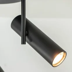 3-Lichts plafondspot rond zwart GU10 mini><noscript><img width=